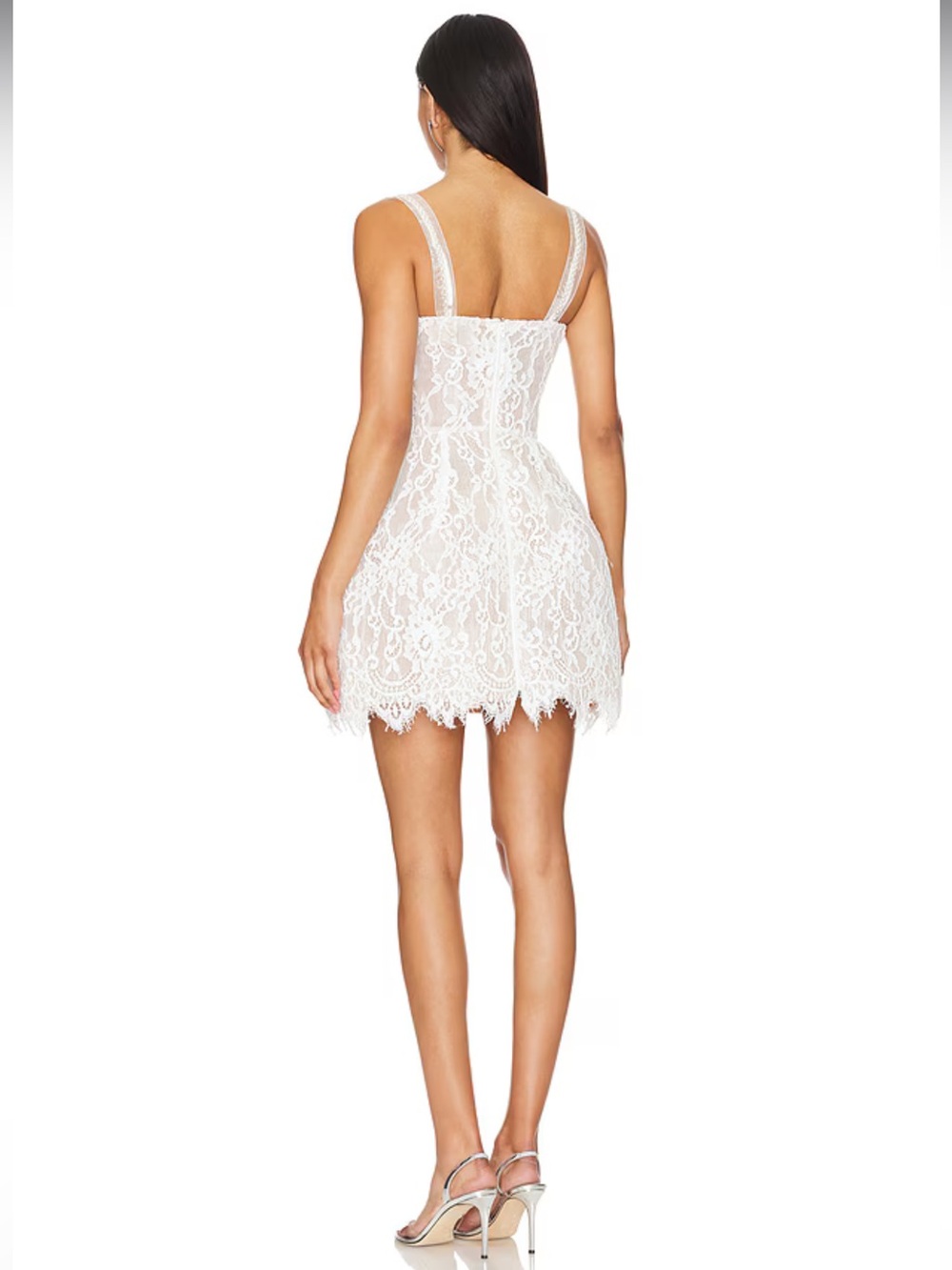 NWOT Bronx and Banco Colette White Lace Mini Dress Sz XS - Picture 3 of 8
